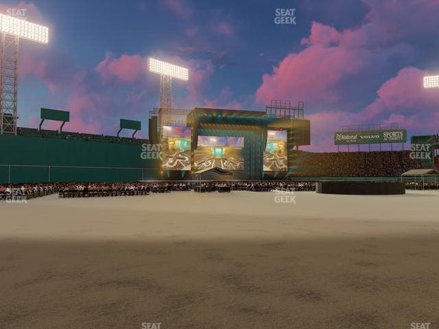 Fenway Park - Section Home Plate Dugout Box 47 Seat View