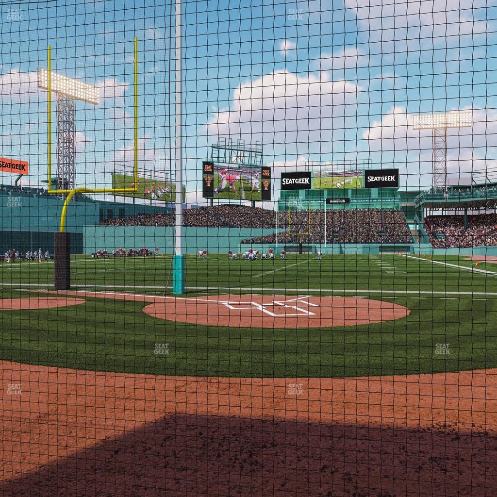 Fenway Park - Section Home Plate Dugout Box 47 Seat View