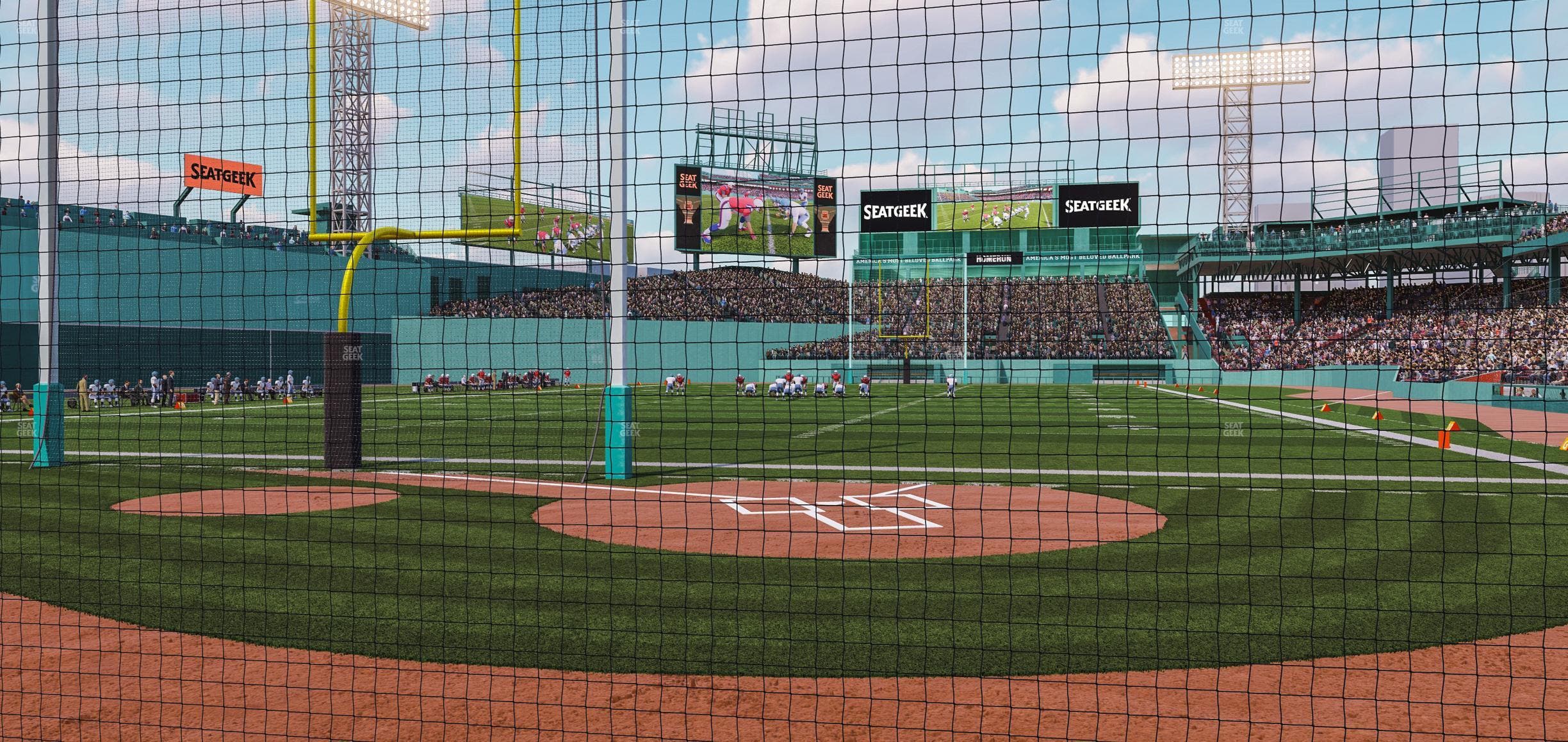 Fenway Park - Section Home Plate Dugout Box 47 Seat View