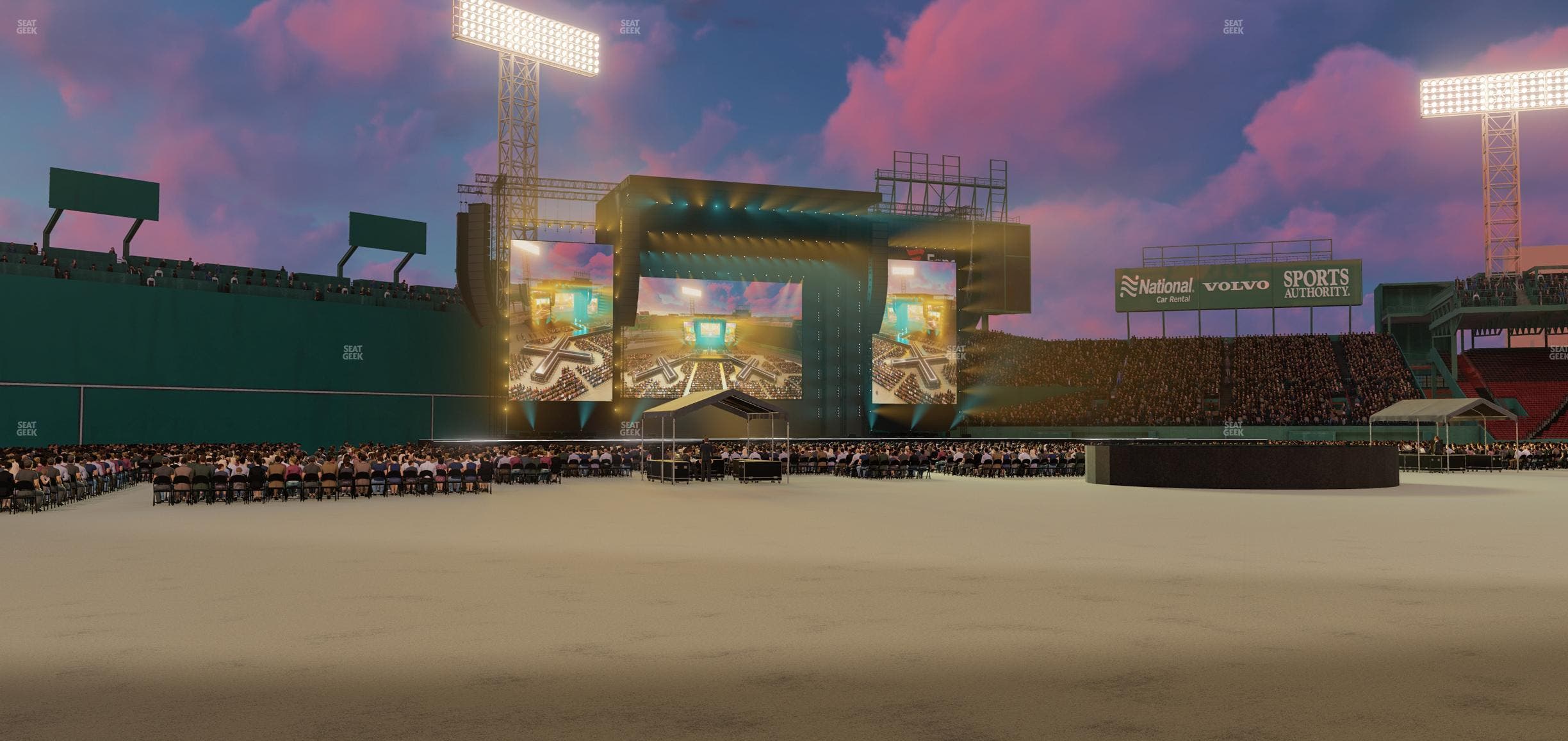 Fenway Park - Section Home Plate Dugout Box 48 Seat View