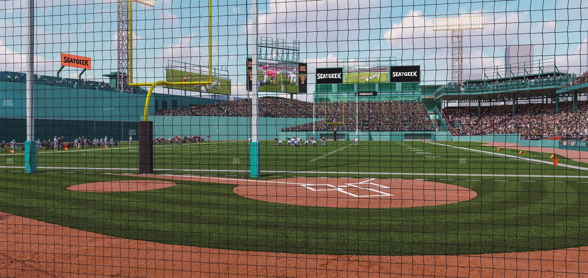 Fenway Park - Section Home Plate Dugout Box 48 Seat View