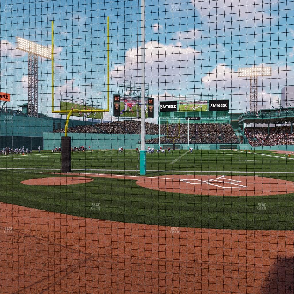 Fenway Park - Section Home Plate Dugout Box 49 Seat View