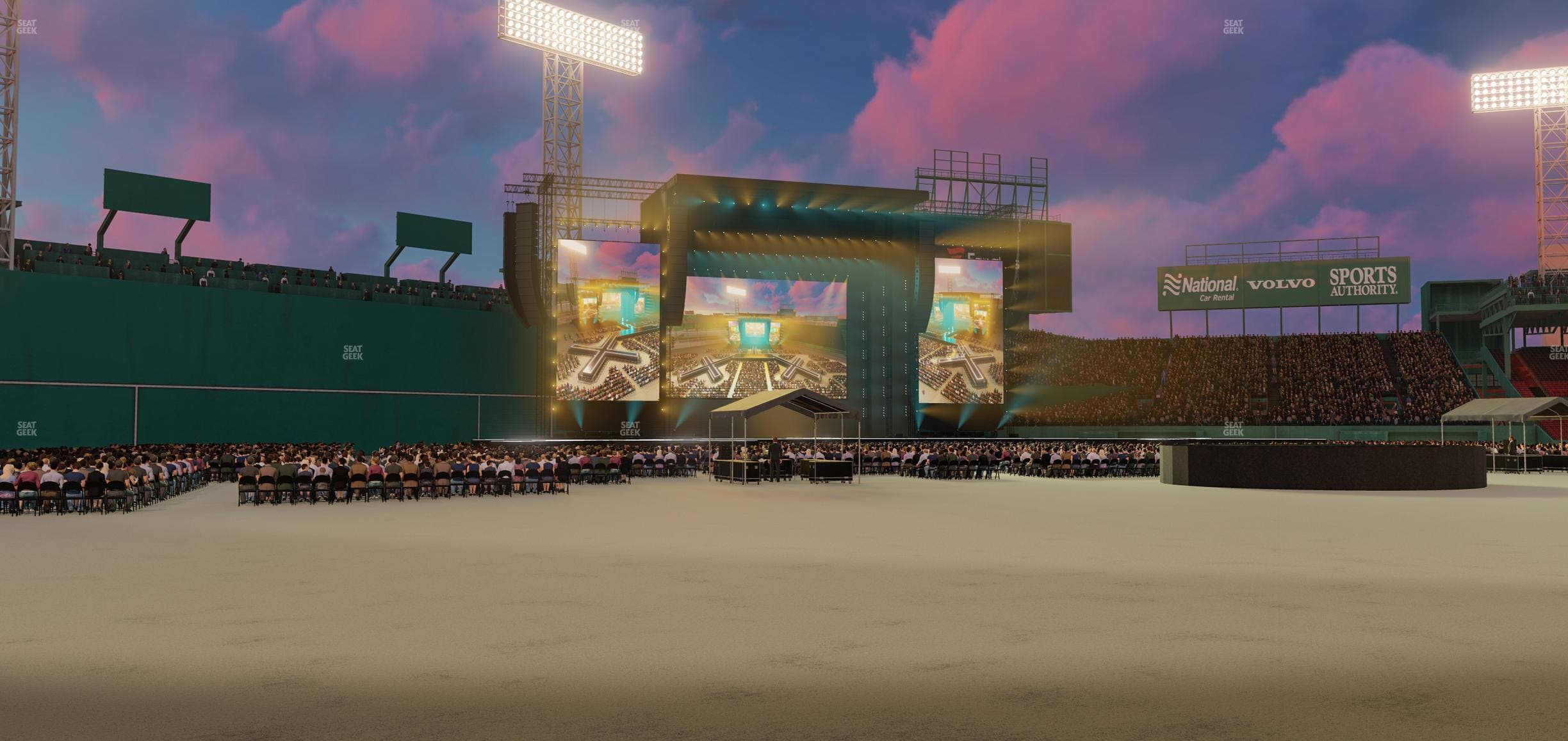 Fenway Park - Section Home Plate Dugout Box 49 Seat View