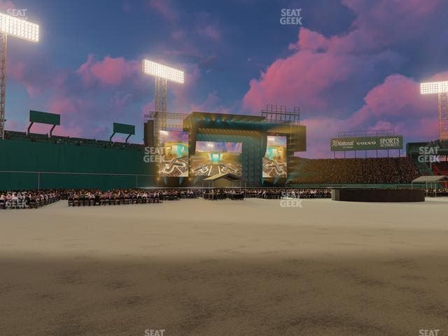 Fenway Park - Section Home Plate Dugout Box 49 Seat View