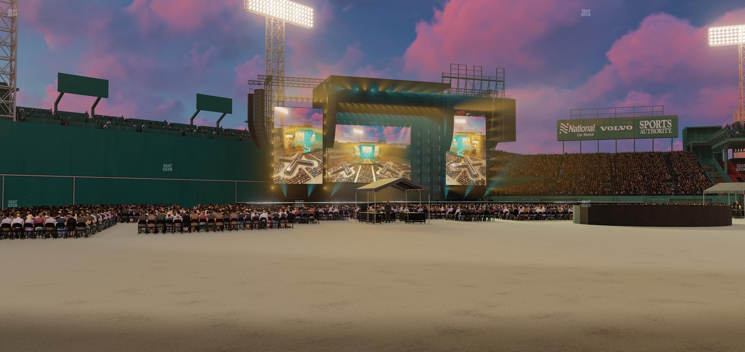 Fenway Park - Section Home Plate Dugout Box 50 Seat View