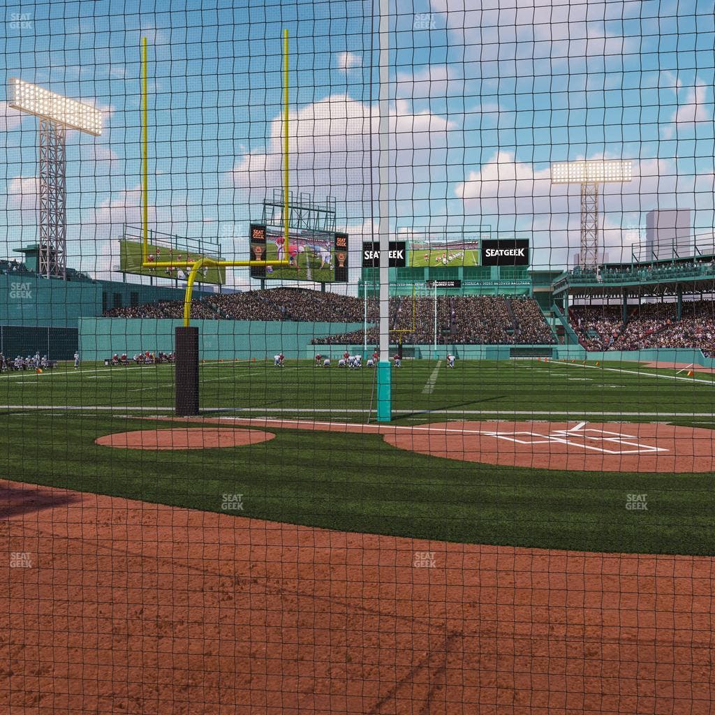 Fenway Park - Section Home Plate Dugout Box 50 Seat View