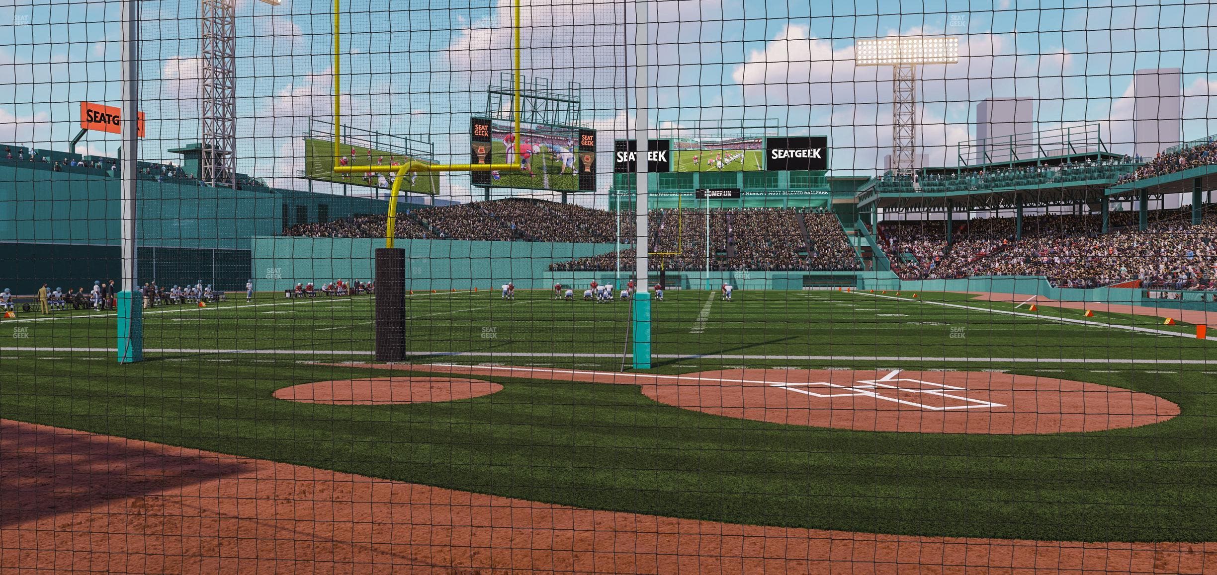 Fenway Park - Section Home Plate Dugout Box 50 Seat View