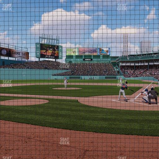 Fenway Park - Section Home Plate Dugout Box 50 Seat View