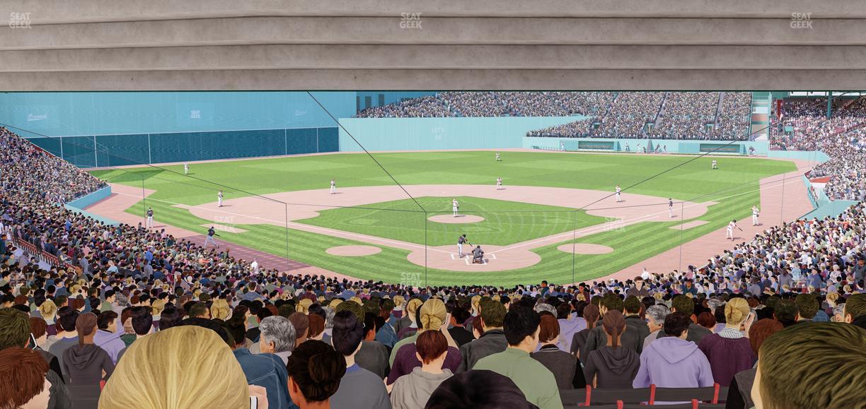Fenway Park - Section Home Plate Sro Seat View
