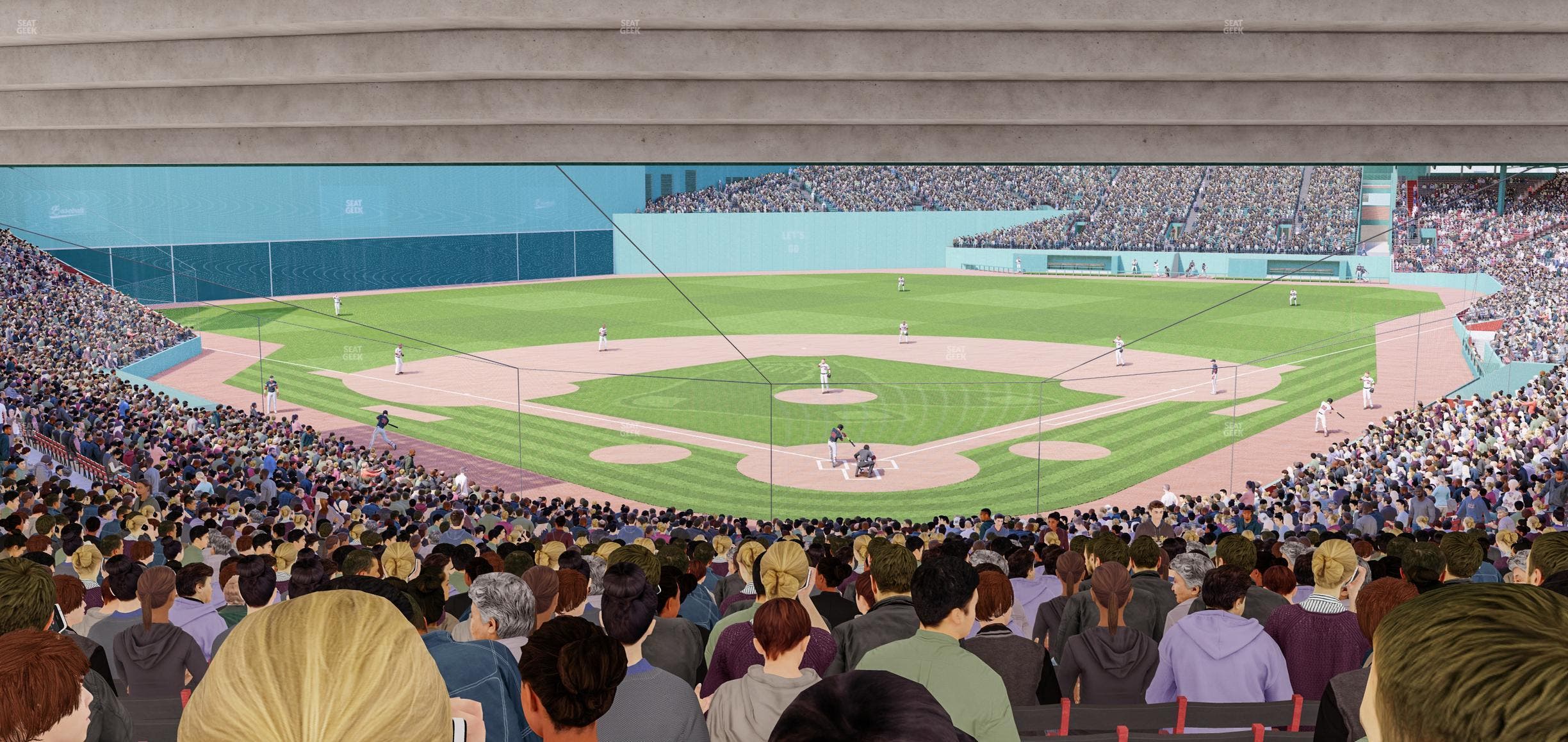 Fenway Park - Section Home Plate Sro Seat View
