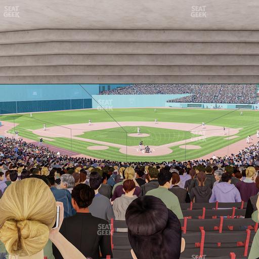 Fenway Park - Section Home Plate Sro Seat View