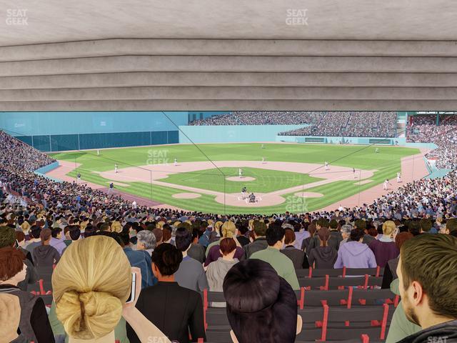 Fenway Park - Section Home Plate Sro Seat View Fenway Park - Section Home Plate Sro Seat View