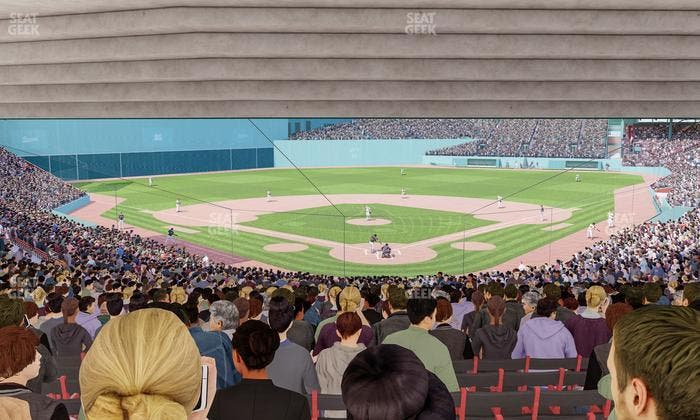 Fenway Park - Section Home Plate Sro Seat View
