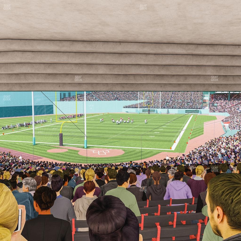 Fenway Park - Section Home Plate Sro Seat View
