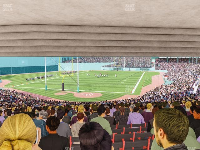 Fenway Park - Section Home Plate Sro Seat View