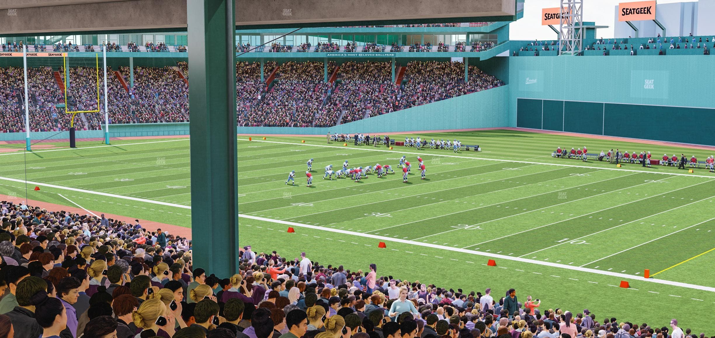 Fenway Park - Section Hornitos Right Field Cantina 5 Seat View