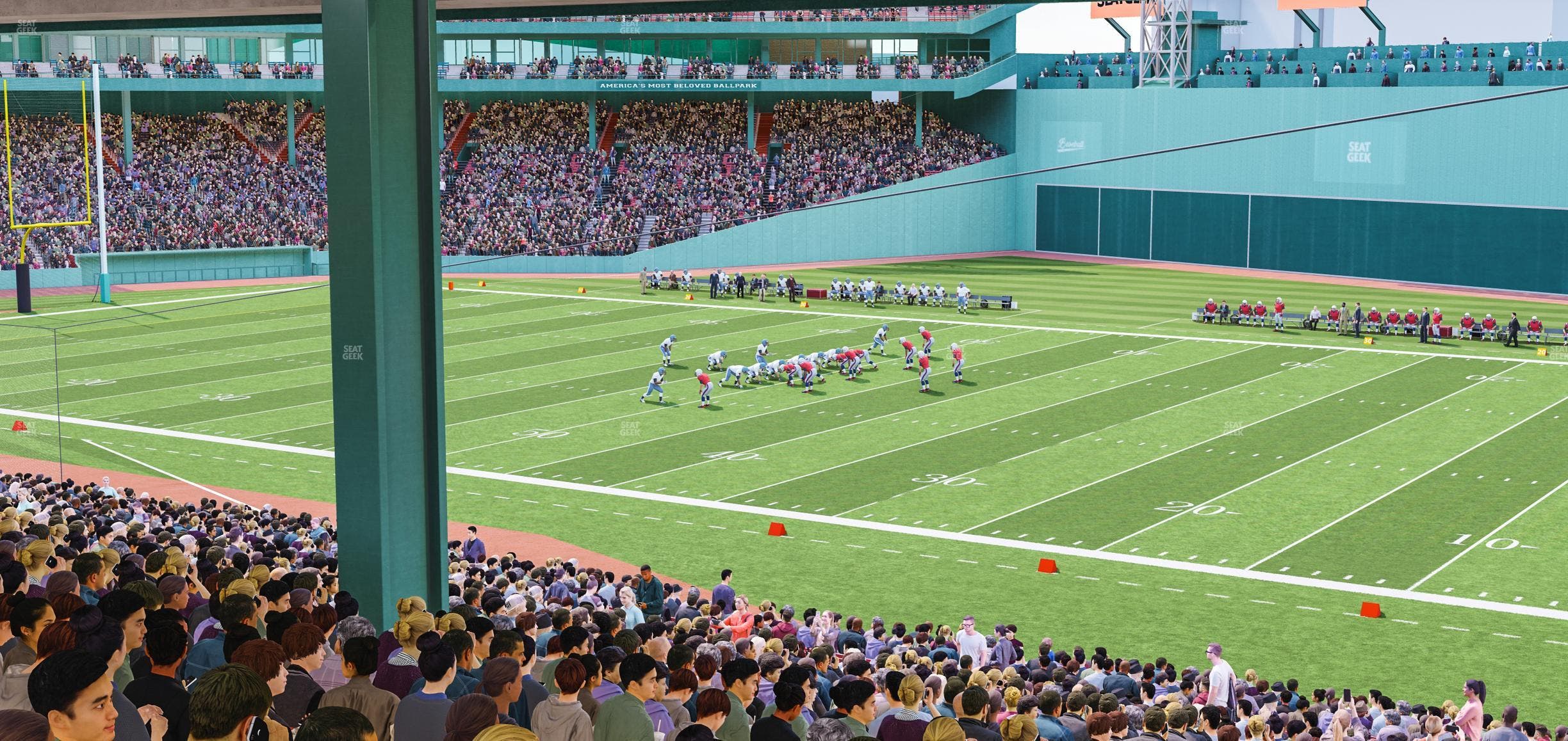 Fenway Park - Section Hornitos Right Field Cantina 6 Seat View