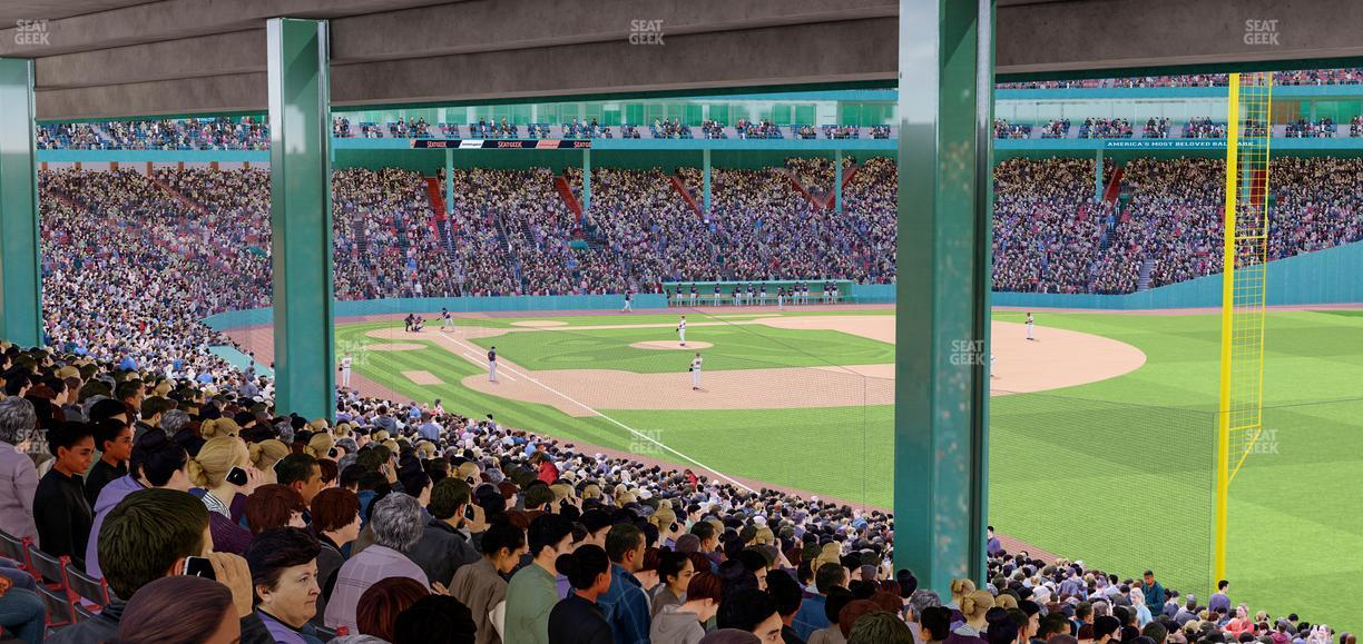 Fenway Park - Section Hornitos Right Field Cantina 6 Seat View