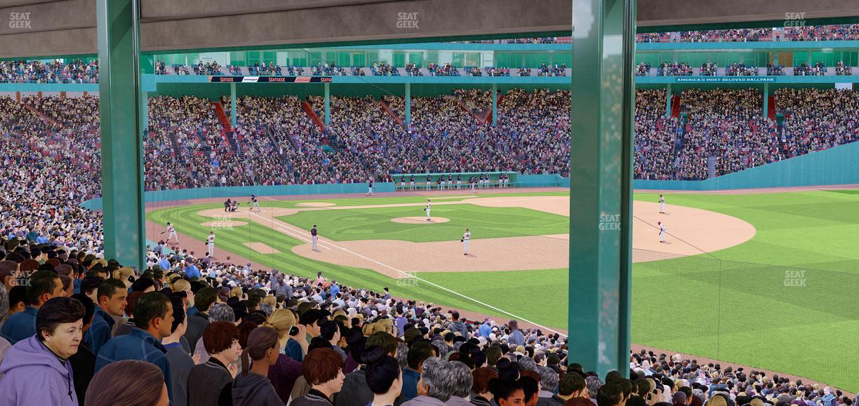 Fenway Park - Section Hornitos Right Field Cantina 7 Seat View