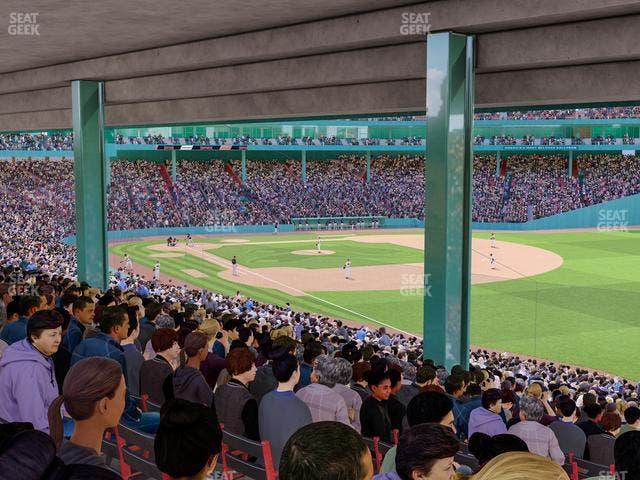 Fenway Park - Section Hornitos Right Field Cantina 7 Seat View