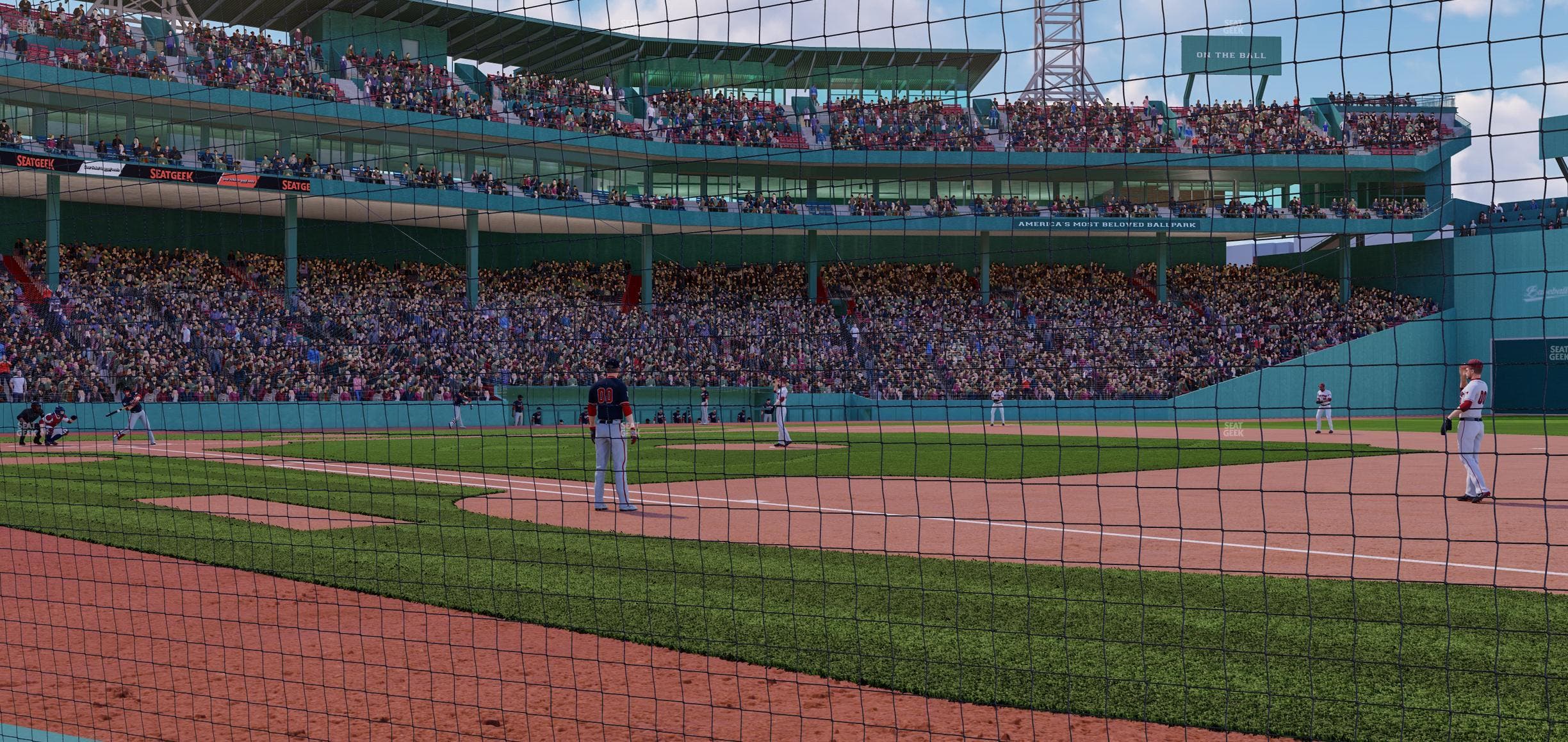 Fenway Park - Section Jim Beam Dugout Box Seat View