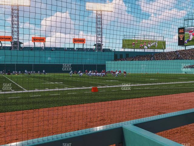 Fenway Park - Section Jim Beam Dugout Box Seat View