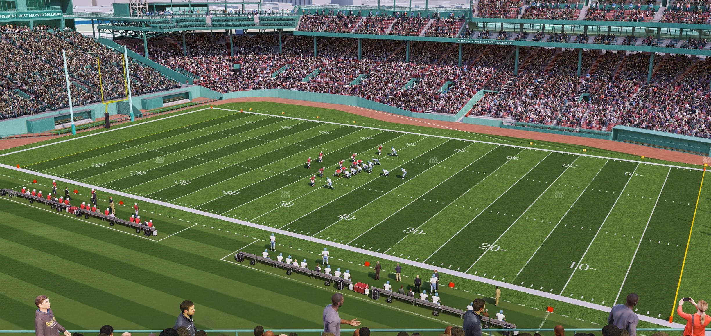 Fenway Park - Section Lansdowne Pavilion Seat View