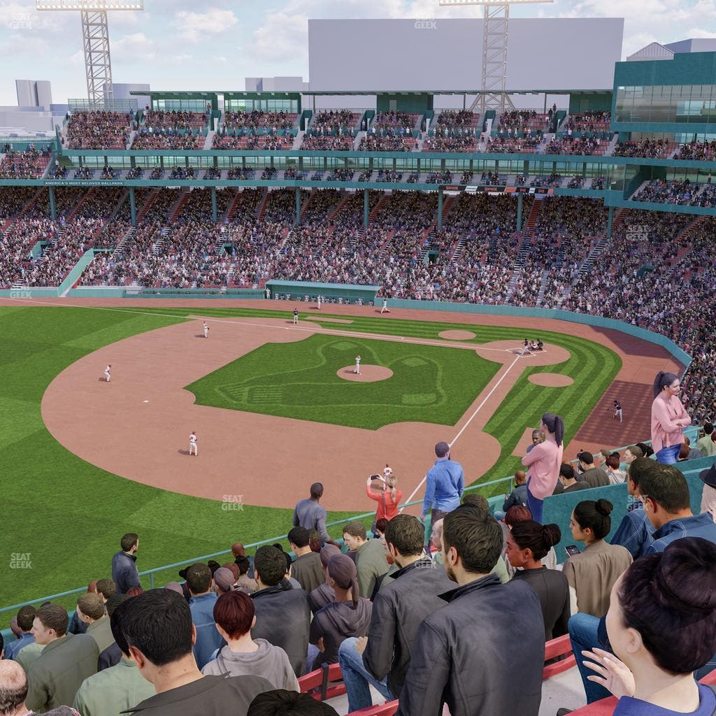 Fenway Park - Section Lansdowne Pavilion Seat View