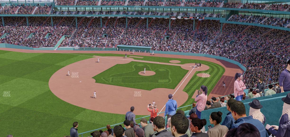 Fenway Park - Section Lansdowne Pavilion Seat View