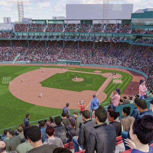 Fenway Park - Section Lansdowne Pavilion Seat View