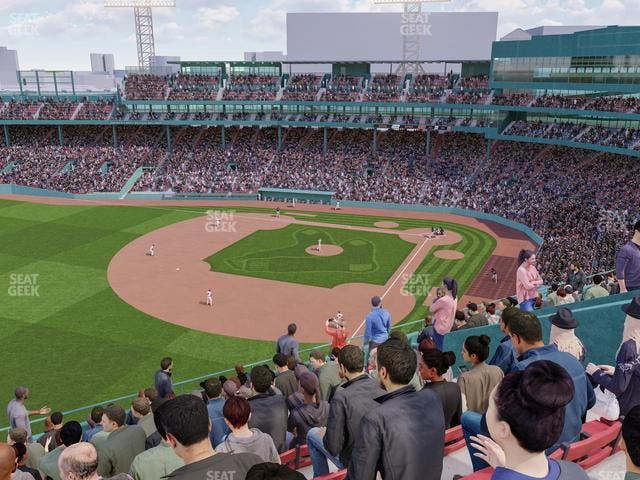 Fenway Park - Section Lansdowne Pavilion Seat View
