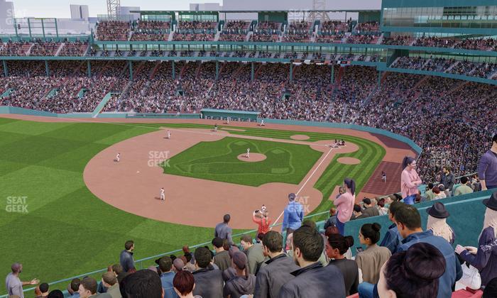Fenway Park - Section Lansdowne Pavilion Seat View