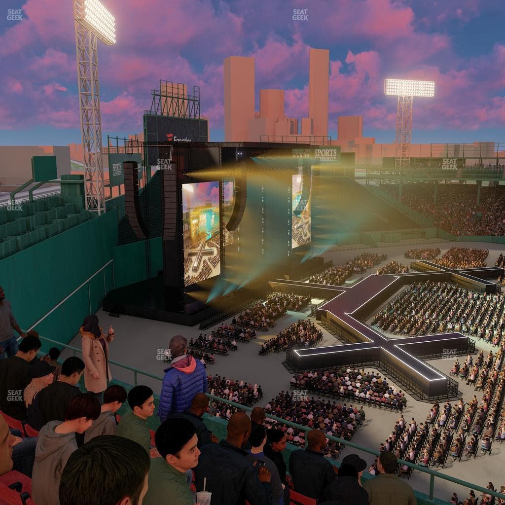 Fenway Park - Section Left Field Aura Pavilion Reserved 16 Seat View