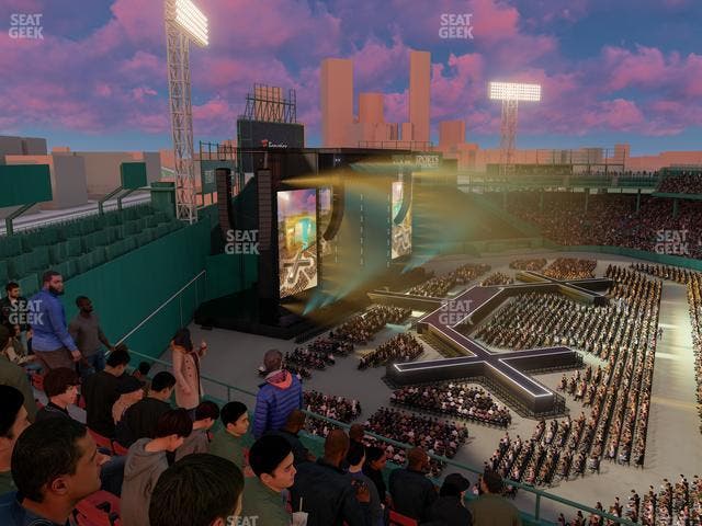 Fenway Park - Section Left Field Aura Pavilion Reserved 16 Seat View