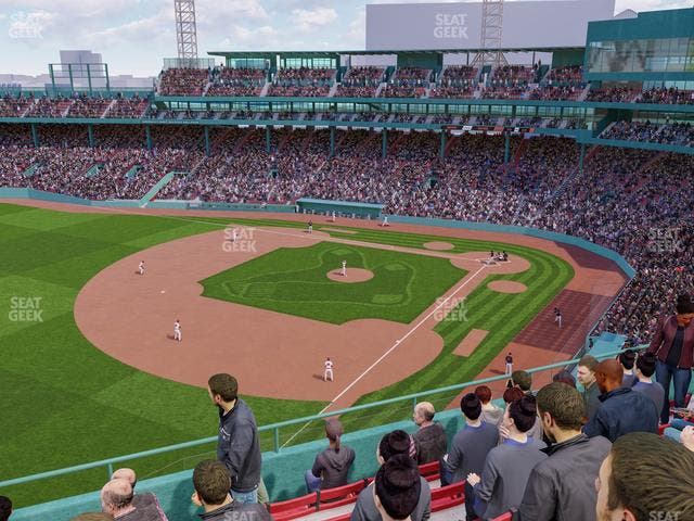 Fenway Park - Section Left Field Aura Pavilion Reserved 16 Seat View