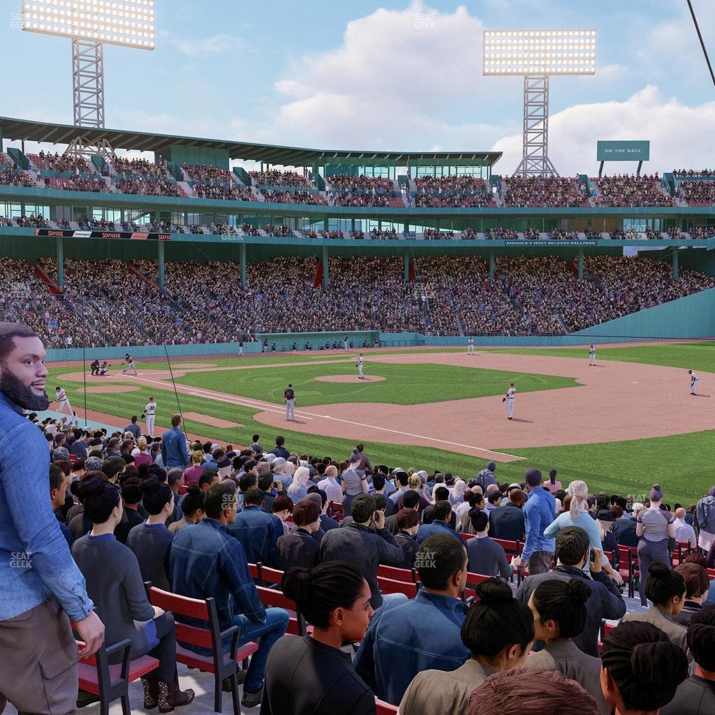 Fenway Park - Section Loge Box 100 Seat View