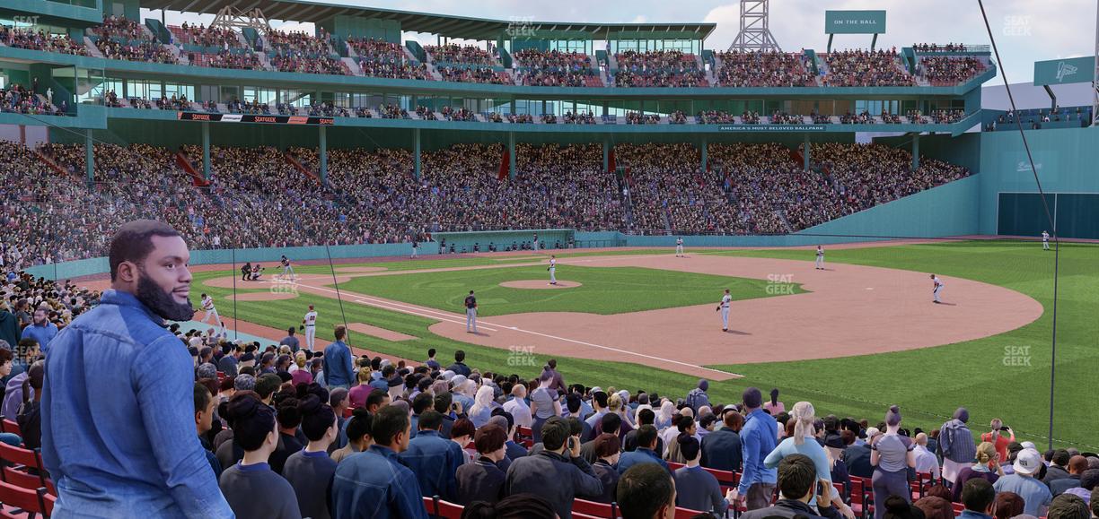 Fenway Park - Section Loge Box 100 Seat View