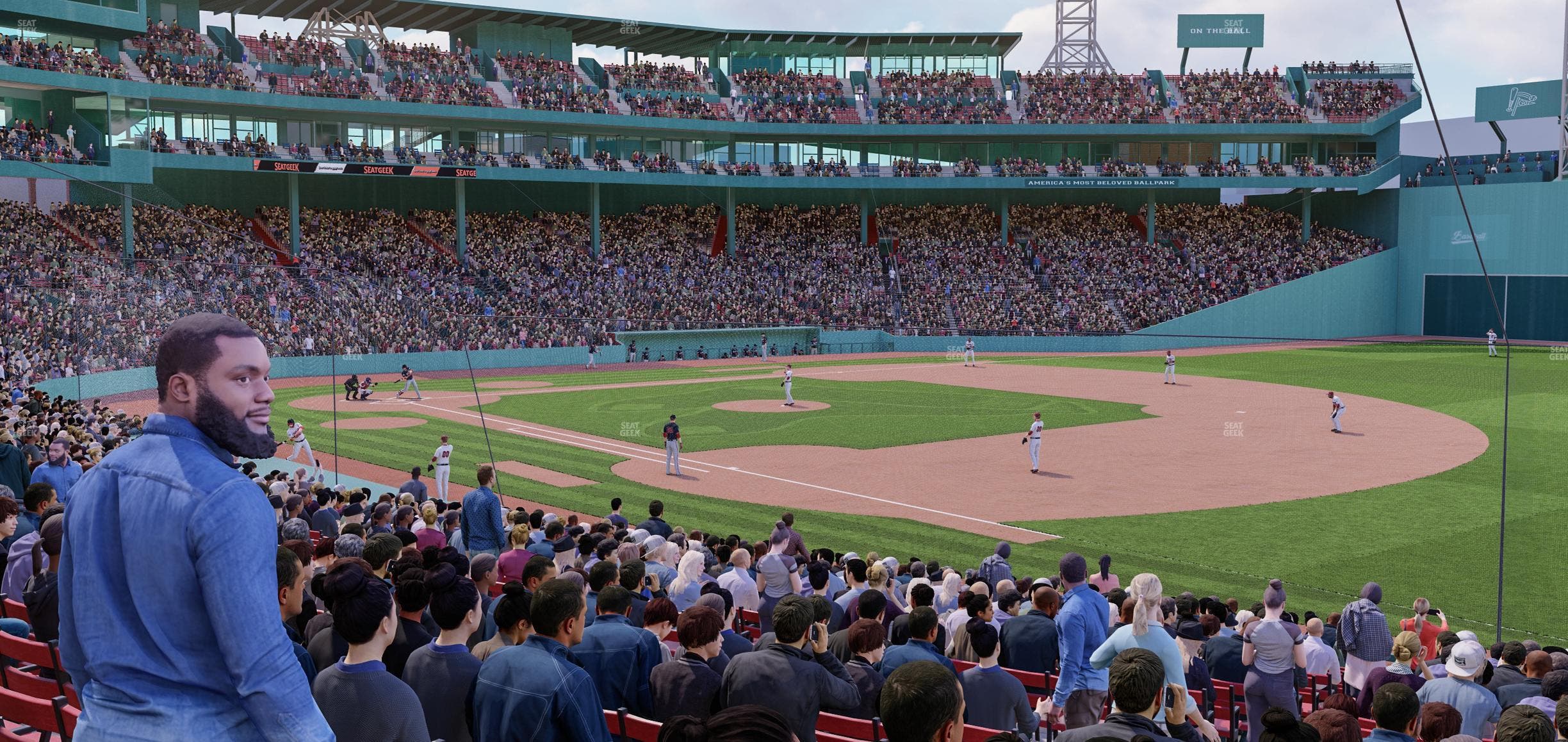 Fenway Park - Section Loge Box 100 Seat View