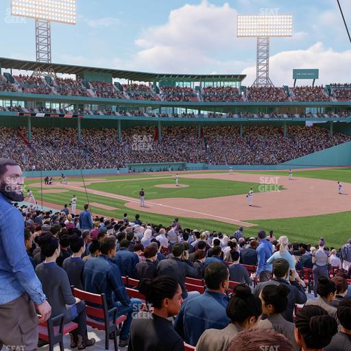 Fenway Park - Section Loge Box 100 Seat View