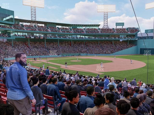 Fenway Park - Section Loge Box 100 Seat View