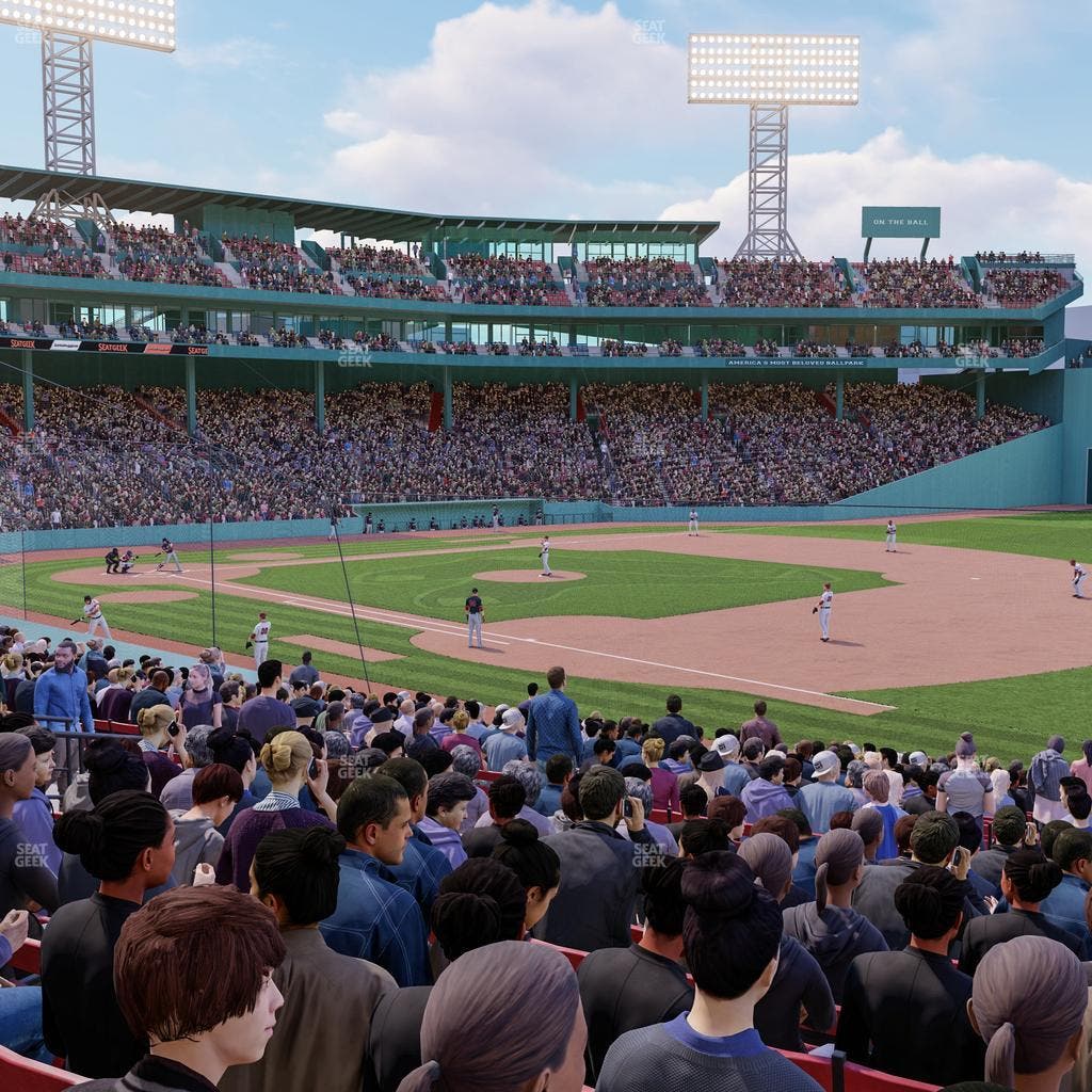 Fenway Park - Section Loge Box 101 Seat View