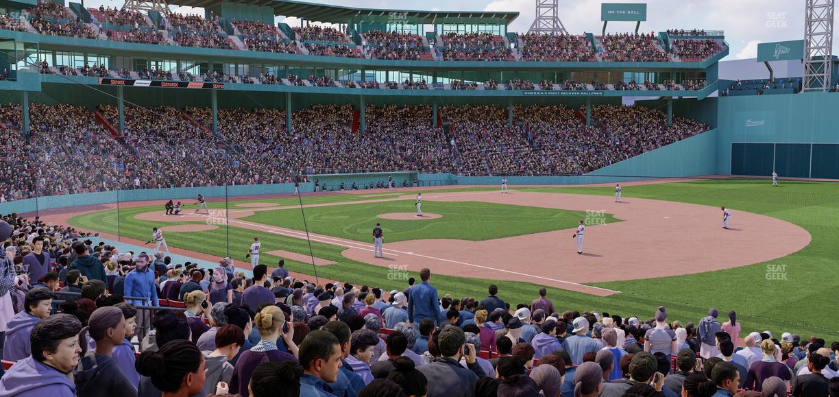 Fenway Park - Section Loge Box 101 Seat View