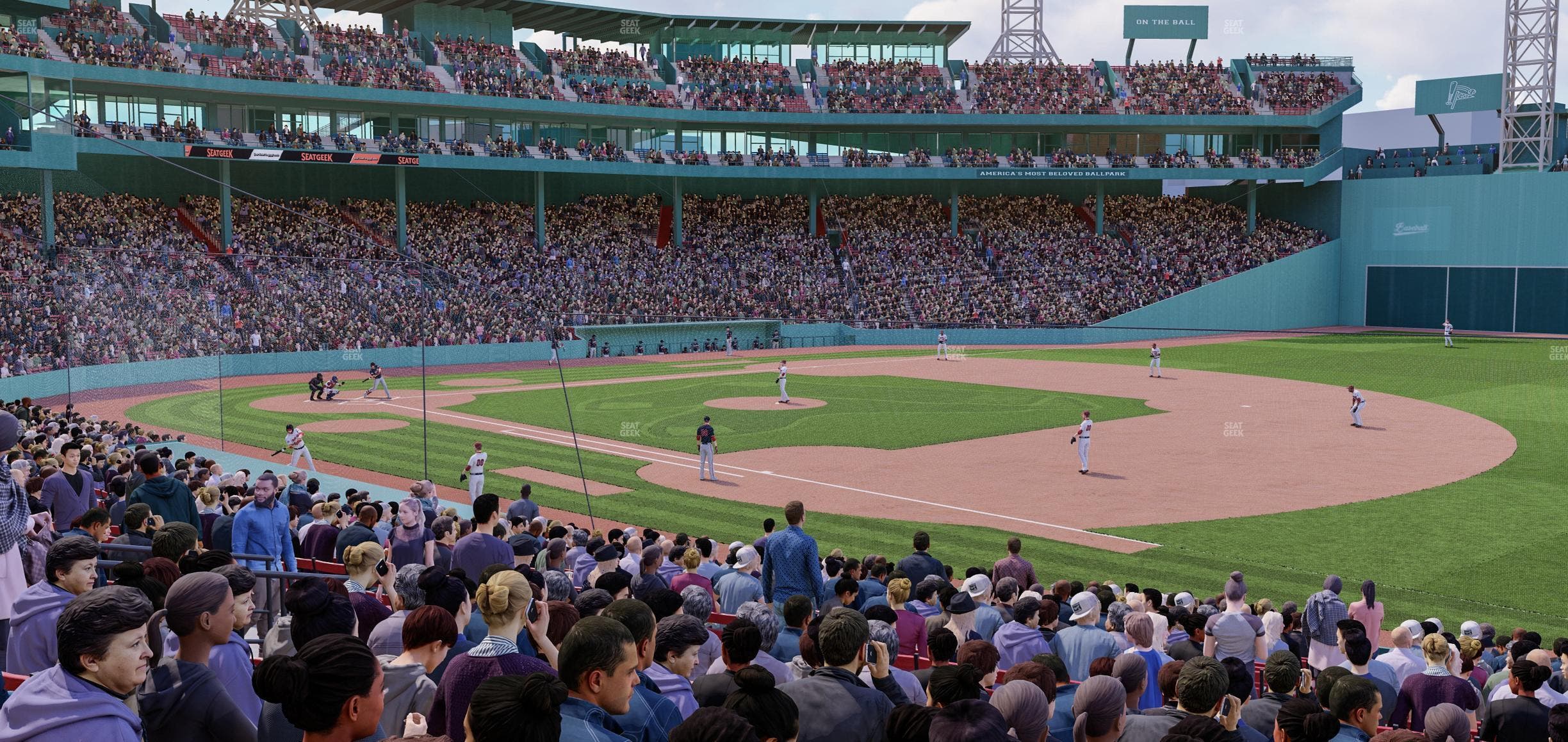 Fenway Park - Section Loge Box 101 Seat View