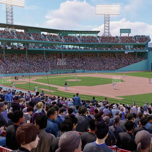 Fenway Park - Section Loge Box 101 Seat View