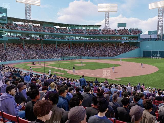 Fenway Park - Section Loge Box 101 Seat View