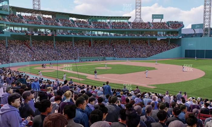 Fenway Park - Section Loge Box 101 Seat View