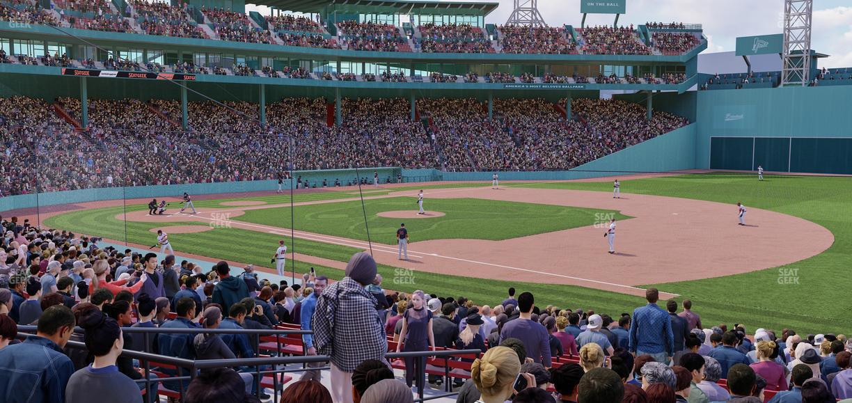 Fenway Park - Section Loge Box 102 Seat View