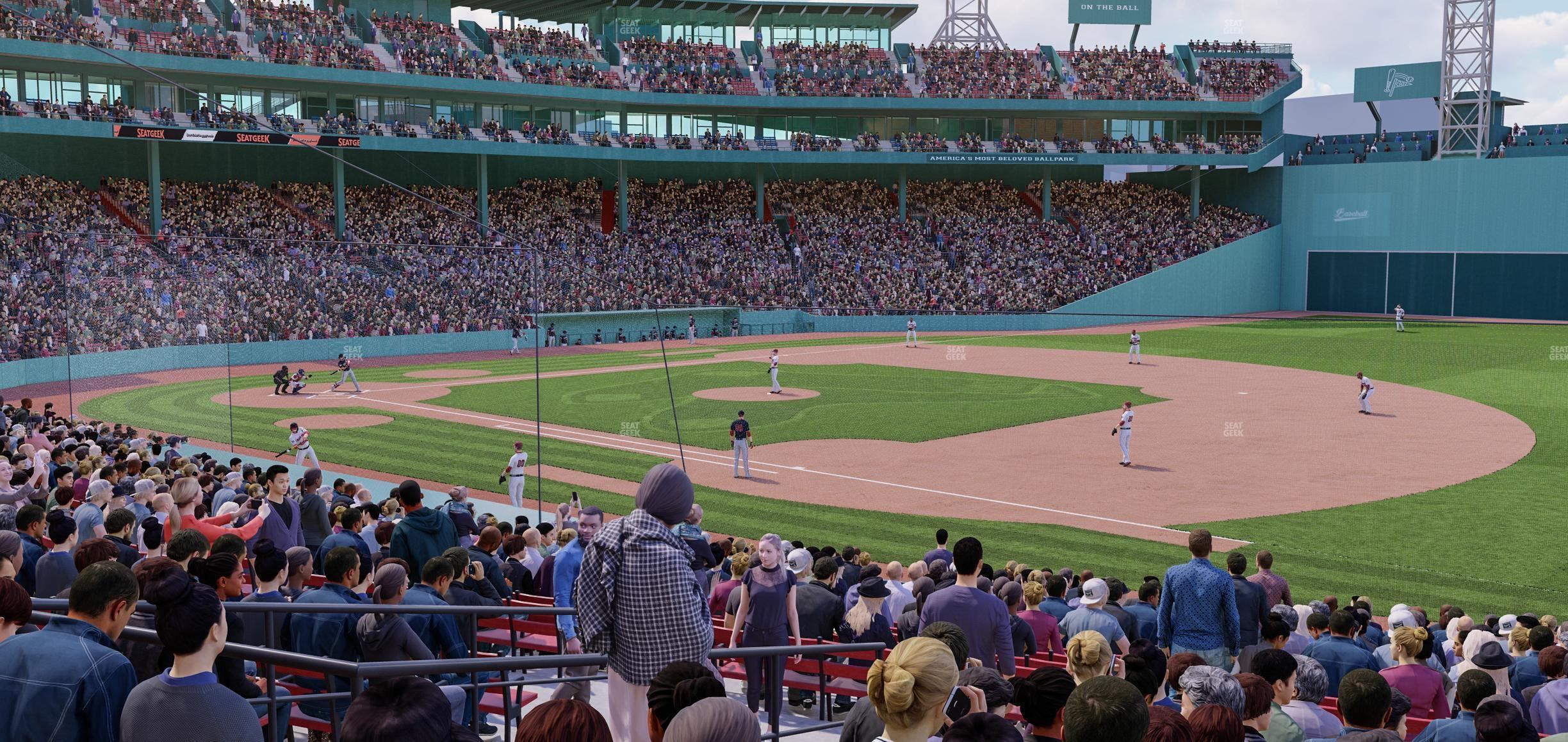 Fenway Park - Section Loge Box 102 Seat View