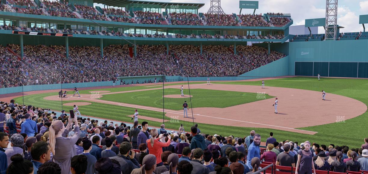 Fenway Park - Section Loge Box 103 Seat View