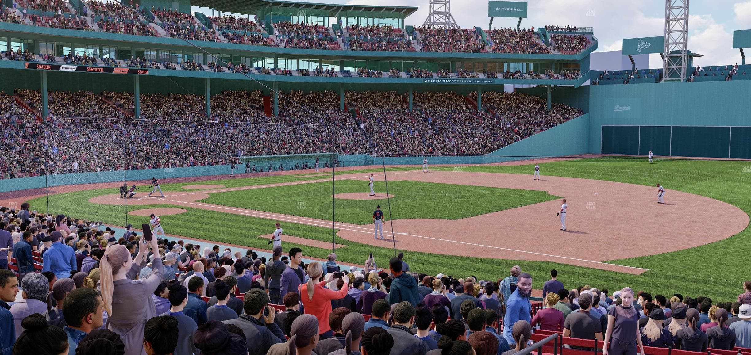 Fenway Park - Section Loge Box 103 Seat View